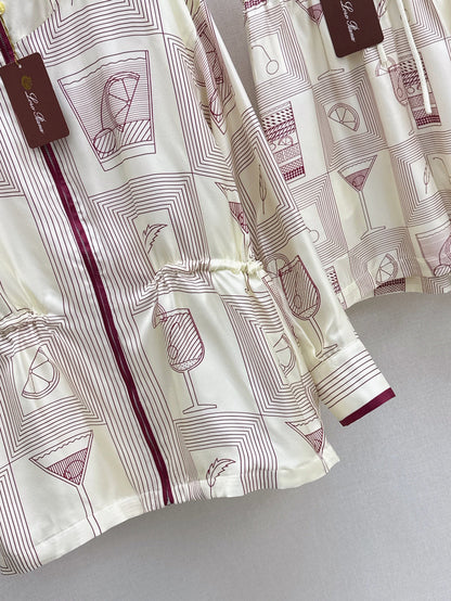 25ss silk jacket