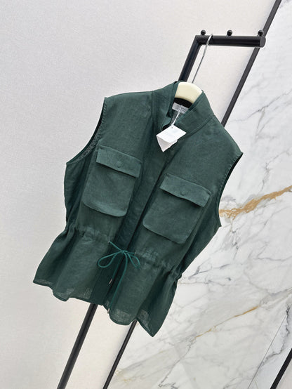 25ss linen vest