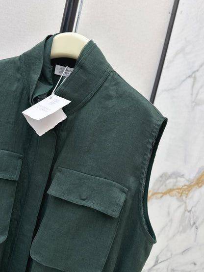 25ss linen vest