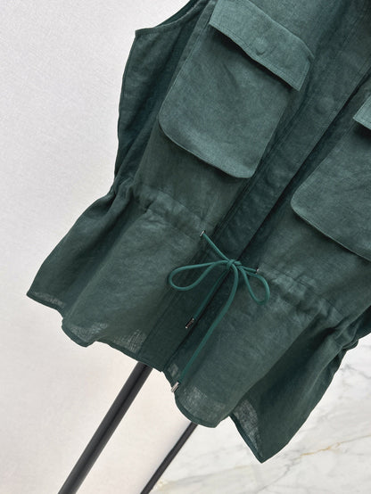 25ss linen vest