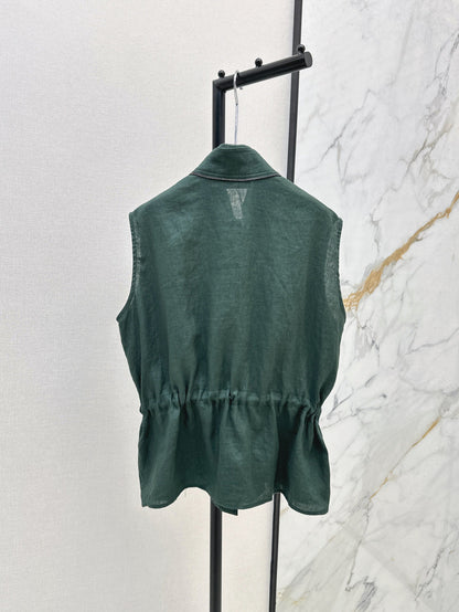 25ss linen vest