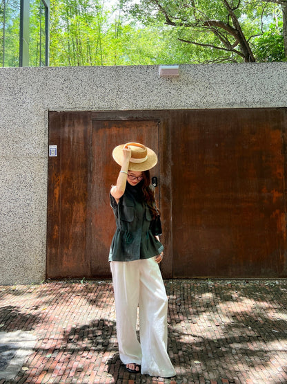 25ss linen vest
