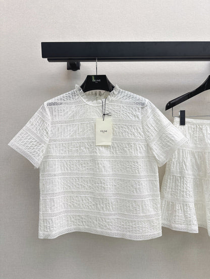 25ss embroidered shirt