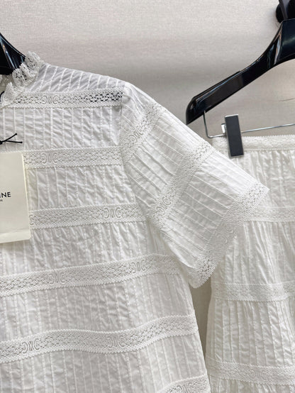 25ss embroidered shirt