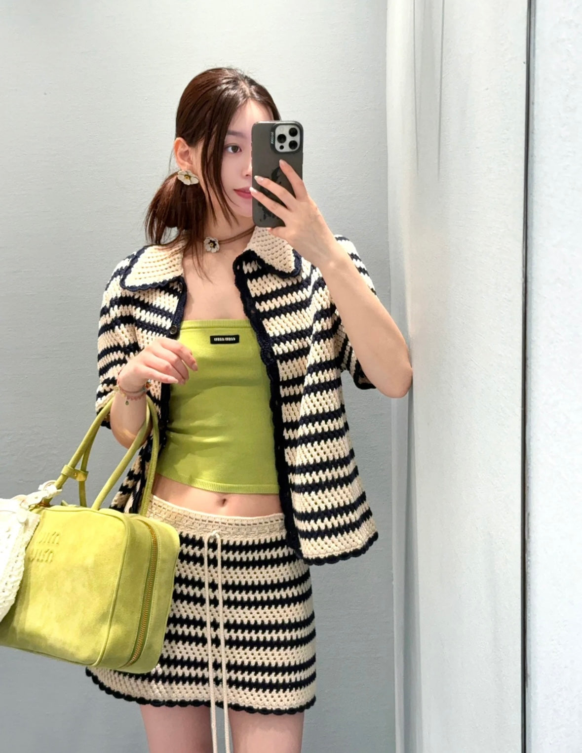 25fw knit skirt
