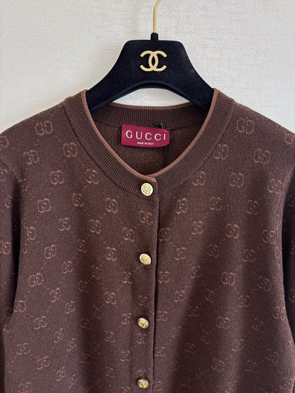 25fw jacquard cardigan