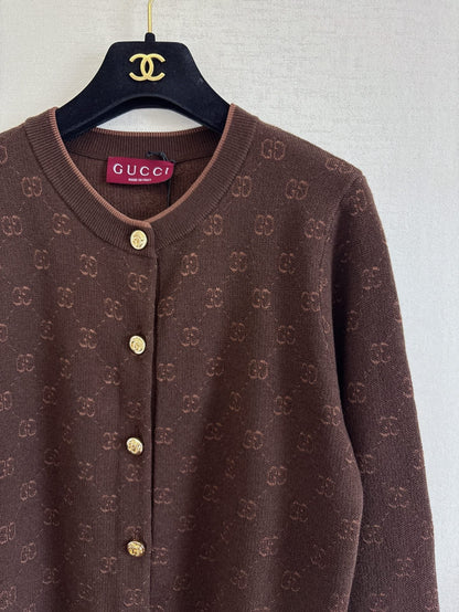 25fw jacquard cardigan