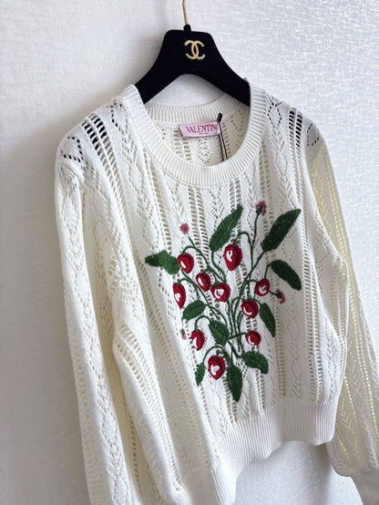 25fw hollow sweater