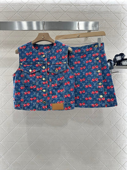 2025 new products Vest and skirt set
