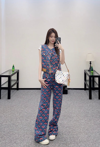 2025 new products Vest and trousers set