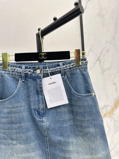 25ss denim skirt