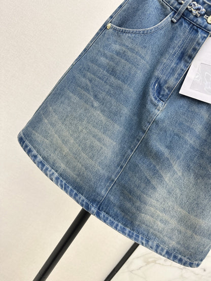 25ss denim skirt