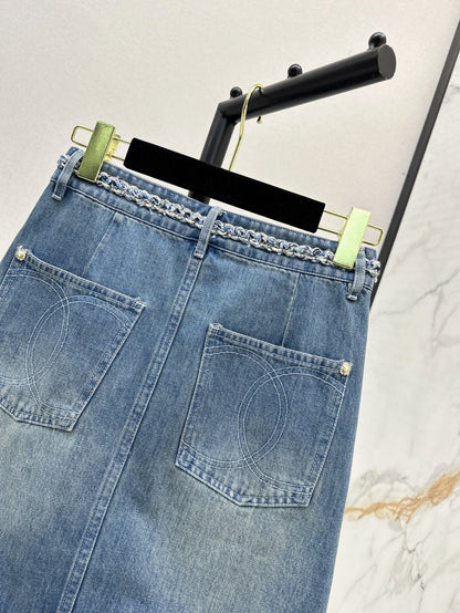 25ss denim skirt