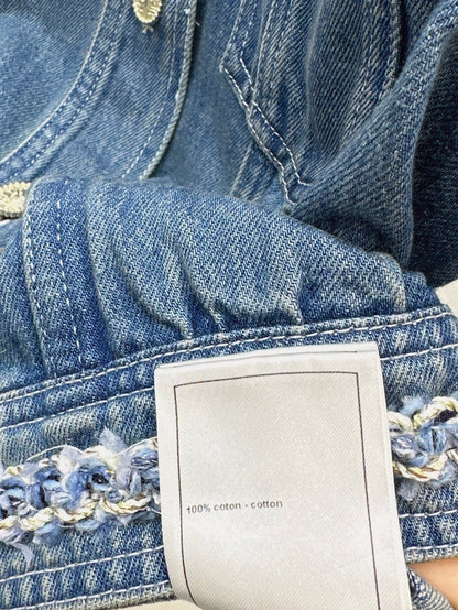 25ss denim vest