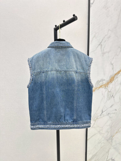 25ss denim vest
