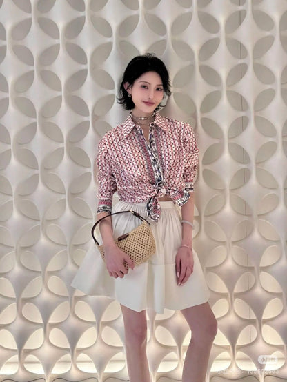 25ss silk shirt