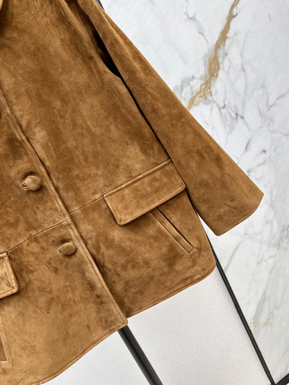 25ss suede jacket