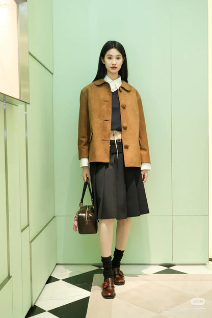 25ss suede jacket