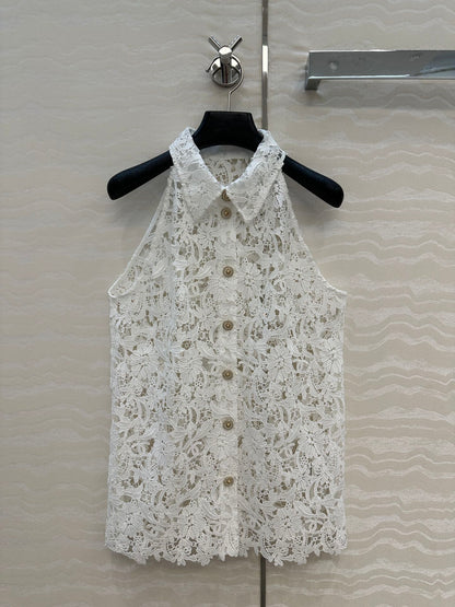 25ss embroidered vest