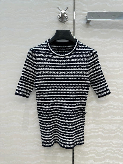 25ss jacquard knit shirt