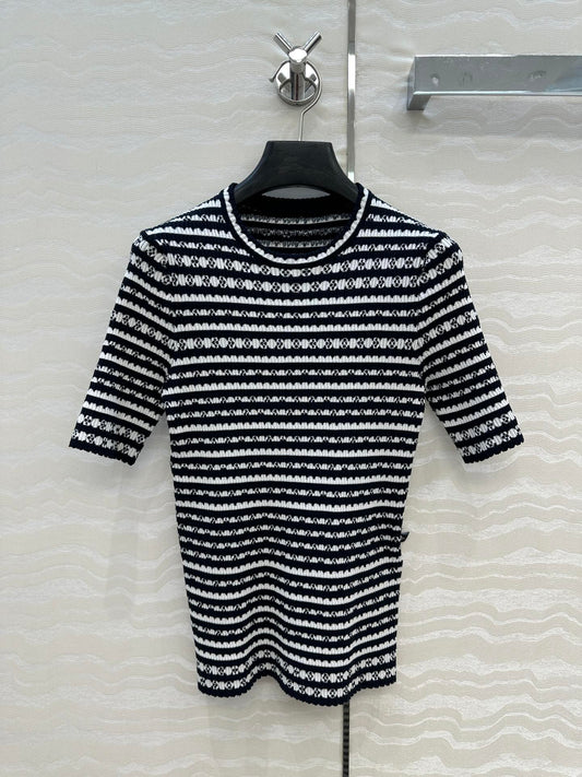 25ss jacquard knit shirt