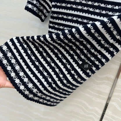 25ss jacquard knit shirt