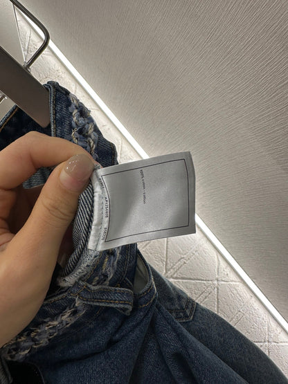 C 2025 new product Denim cropped pants