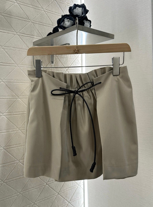 2025 new product Drawstring skirt