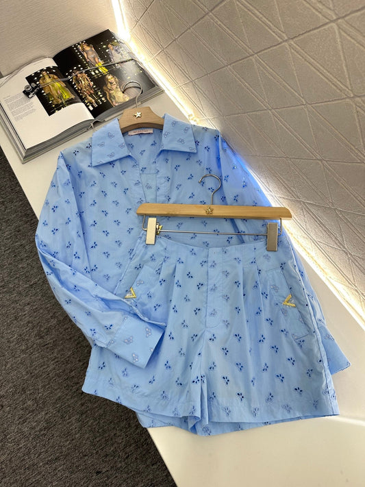 2025 new products Shirt and shorts set