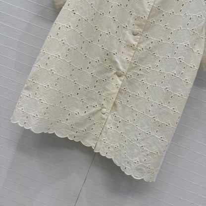 25ss embroidered suit
