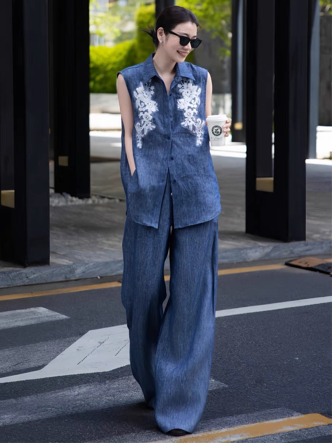 25ss linen suit