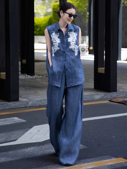 25ss linen suit