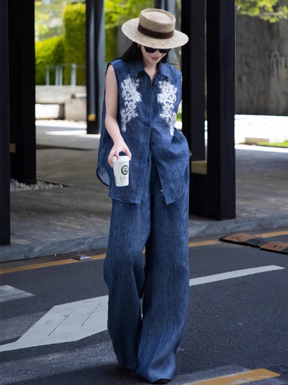 25ss linen suit