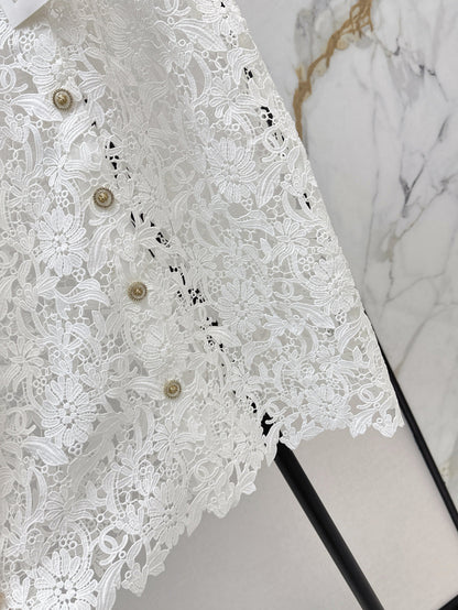 25ss embroidered shirt