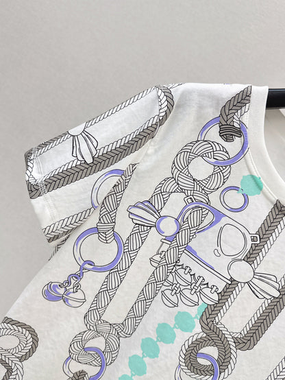 25ss print t-shirt