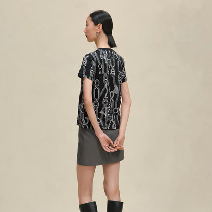 25ss print t-shirt