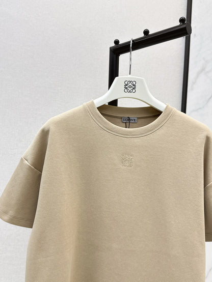25ss embroidered t-shirt