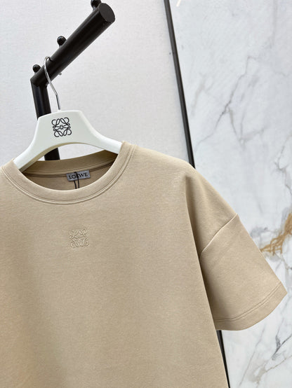 25ss embroidered t-shirt