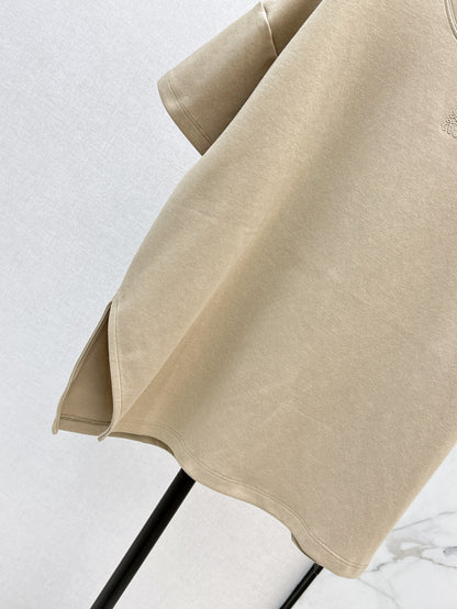 25ss embroidered t-shirt
