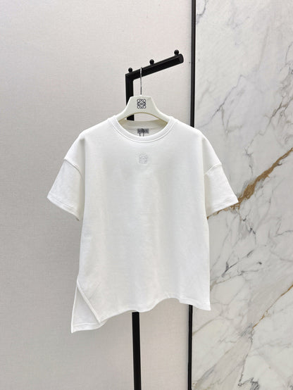 25ss embroidered t-shirt