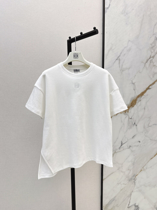 25ss embroidered t-shirt