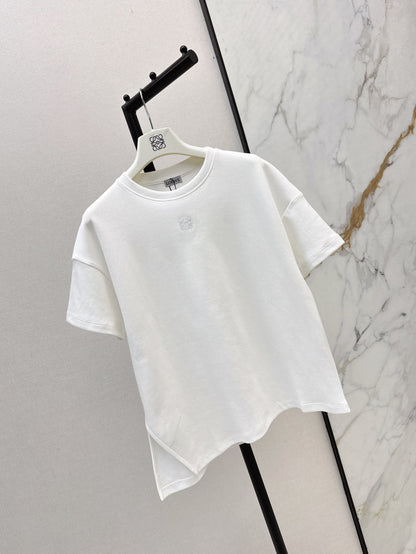 25ss embroidered t-shirt
