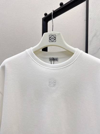 25ss embroidered t-shirt