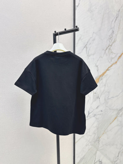 25ss embroidered t-shirt