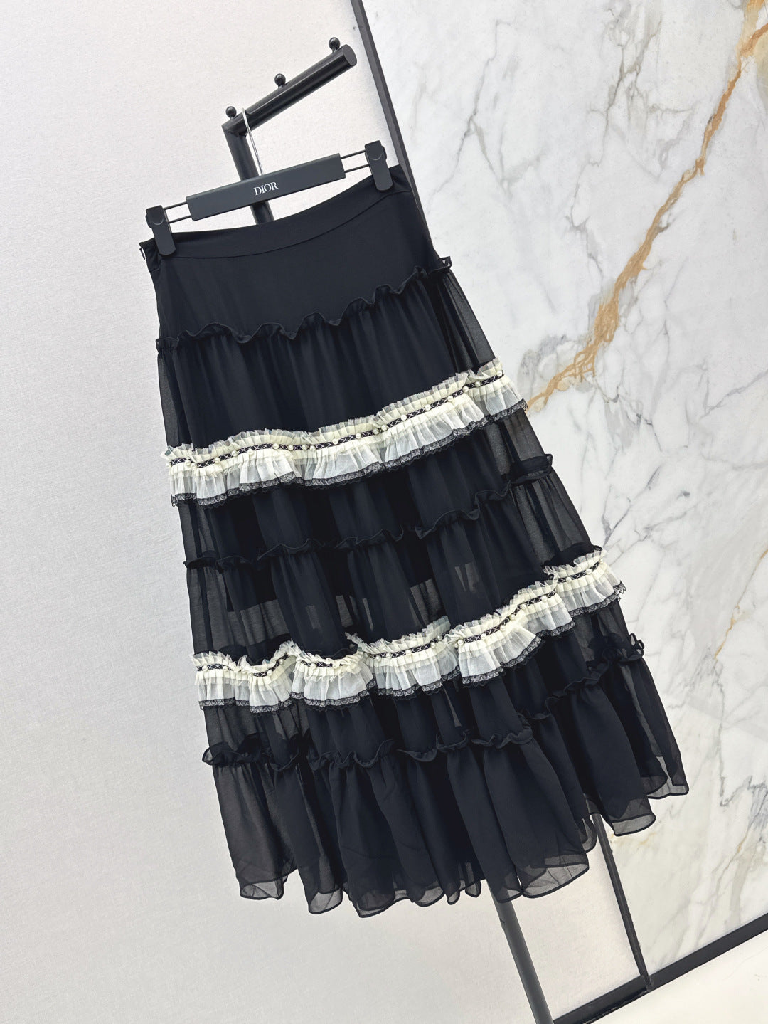 25ss tiered skirt