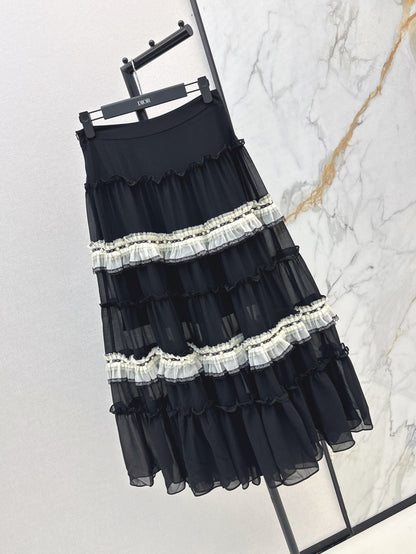 25ss tiered skirt