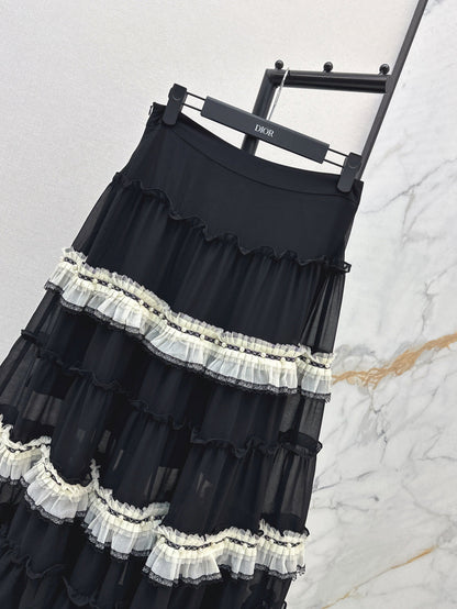 25ss tiered skirt
