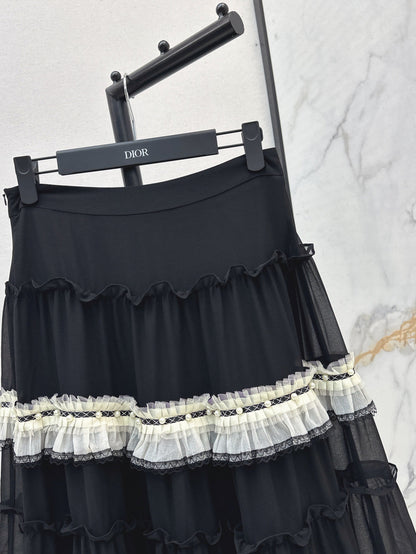 25ss tiered skirt