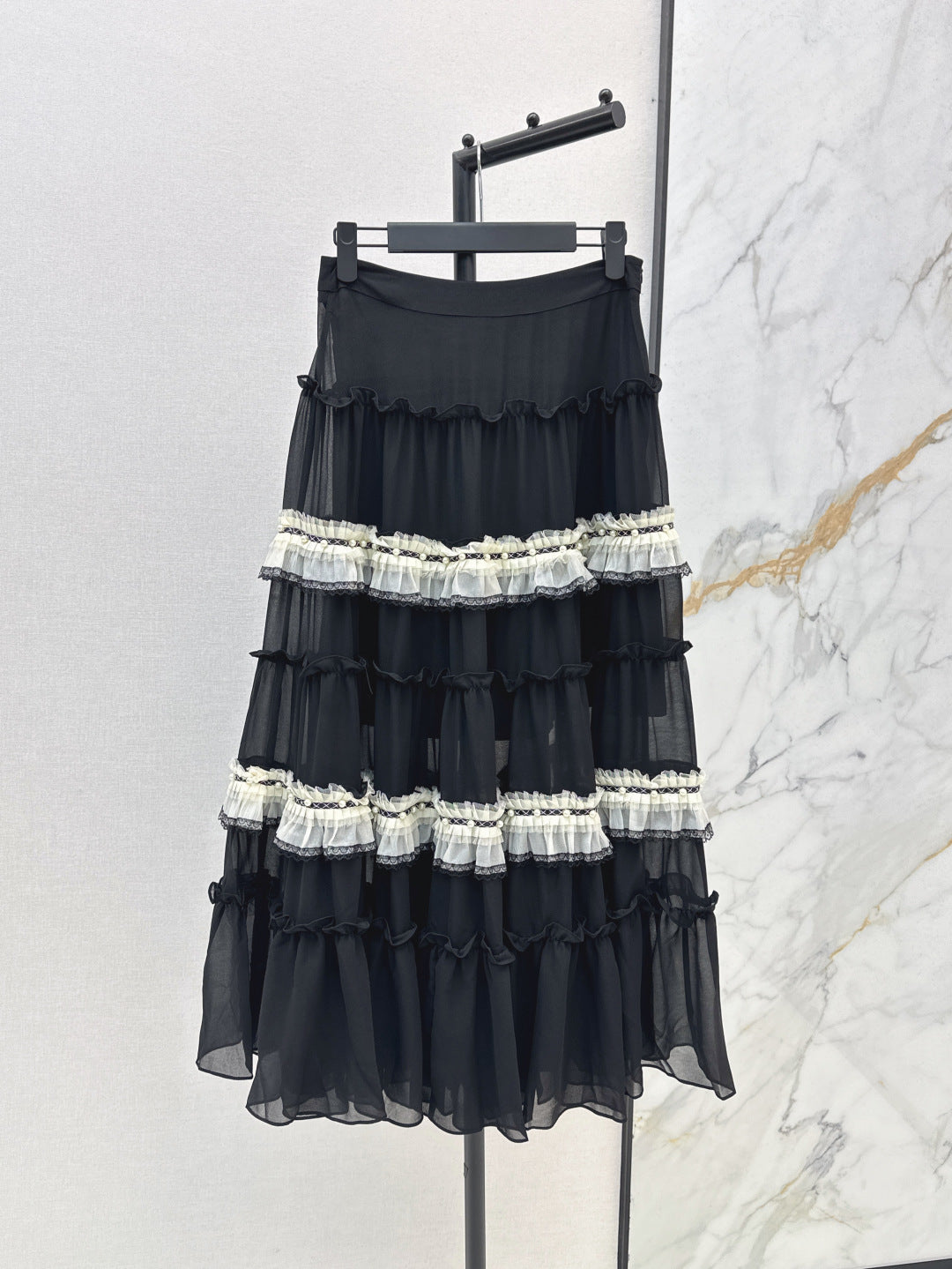 25ss tiered skirt