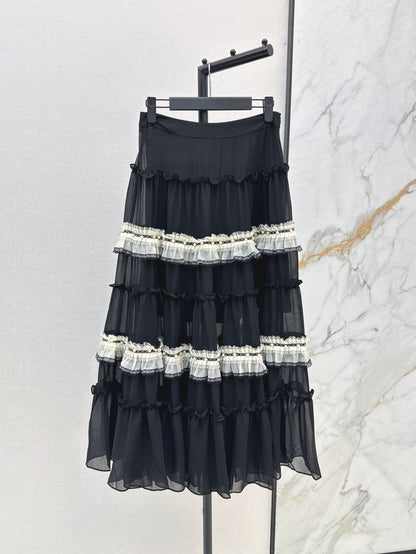 25ss tiered skirt